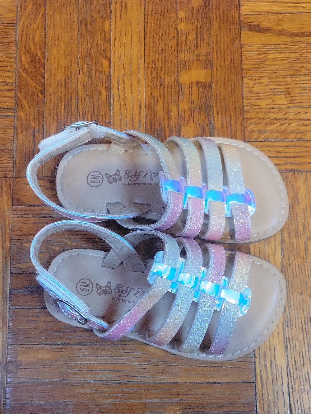 Girl 3 pair lot of Summer Sandals Size 5/6